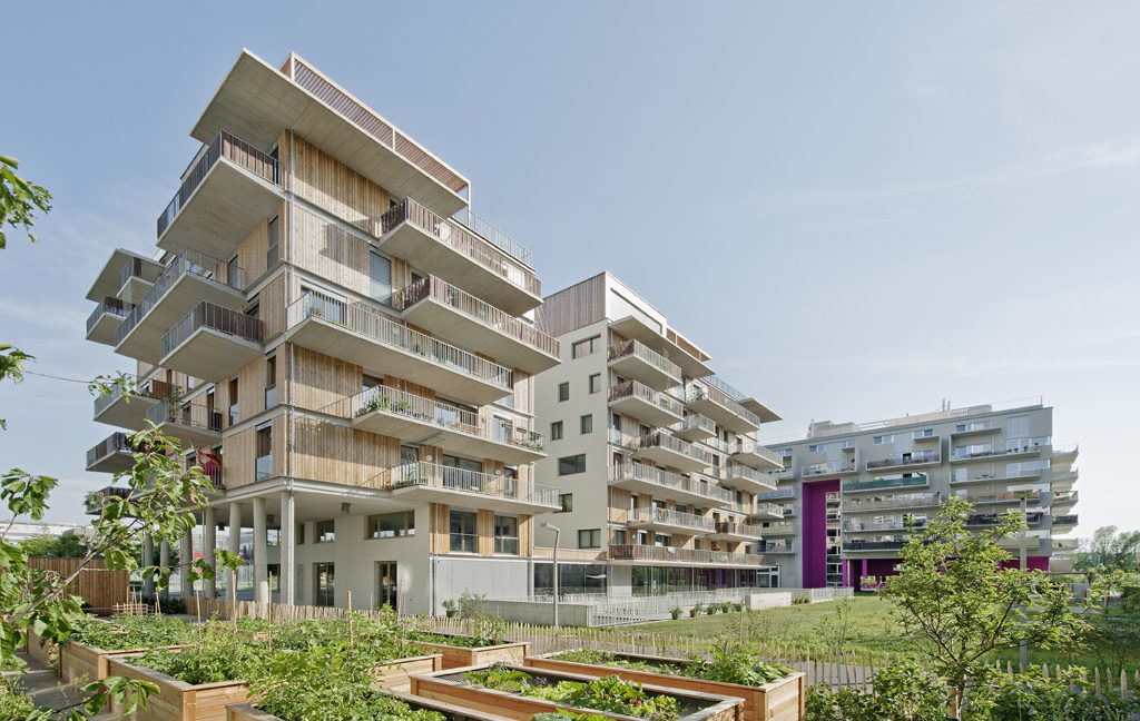 Wien Housing Project, Nordbahnviertel (2013) · Developer: Schwarzatal for the construction group · Architects: einszueins architektur