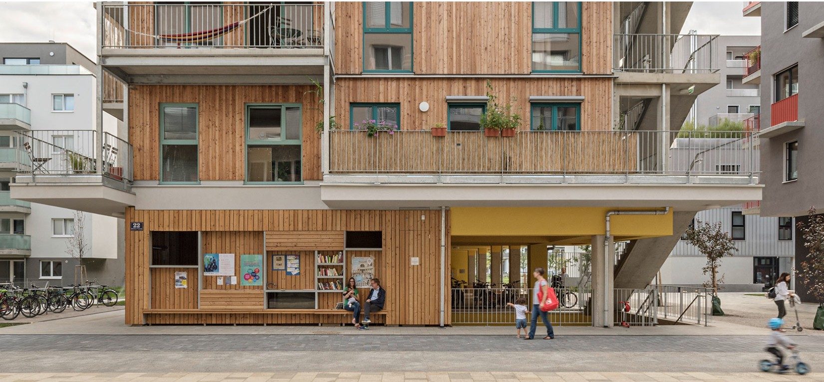 Gleis 21, Sonnwendviertel · Gleis 21 Construction Group · Architects: einszueins architektur